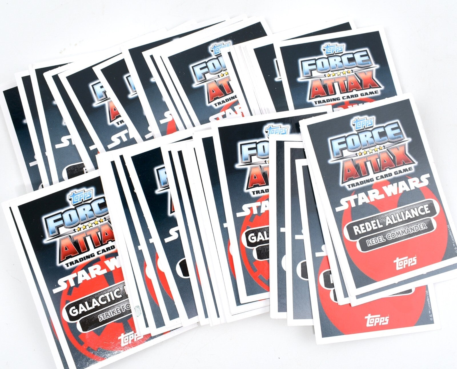 Topps Star Wars Force Attax Universe - Trading Cards Bundle, Lot of 72 Cards