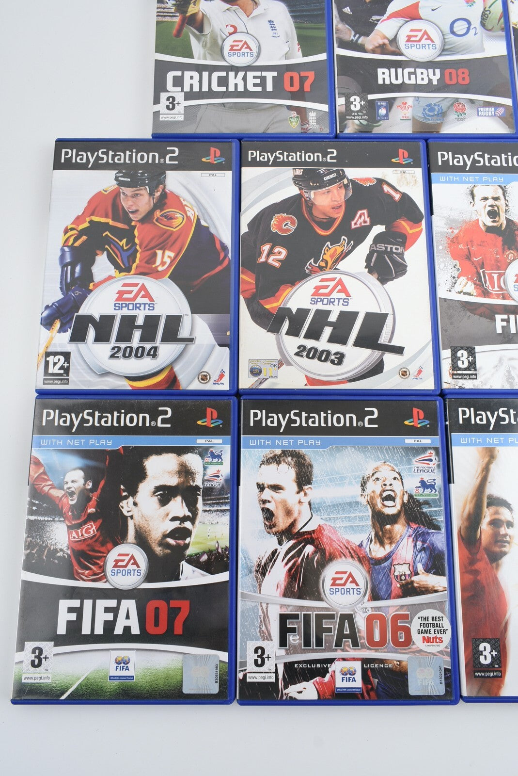 PLAYSTATION 2 PS2 Games JOB LOT/BUNDLE ~ 18 Games Total