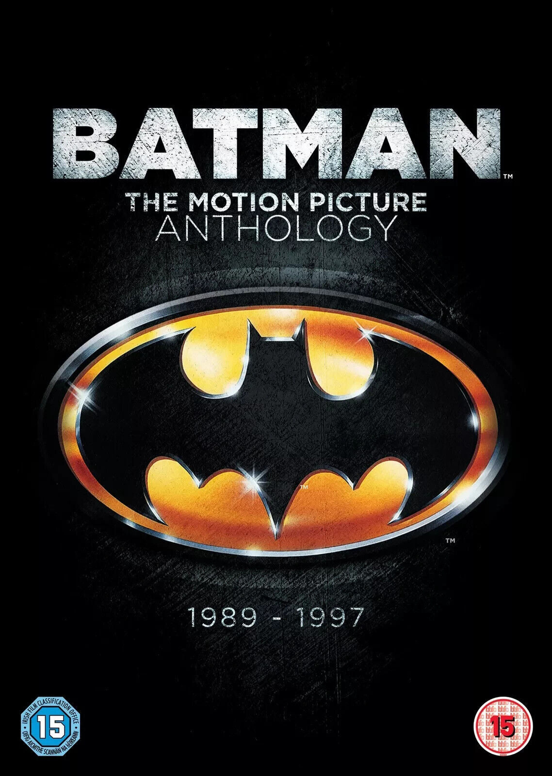 Batman (1989-1997) Batman/Returns/Forever/Batman and Robin 4x Films Region 2 DVD