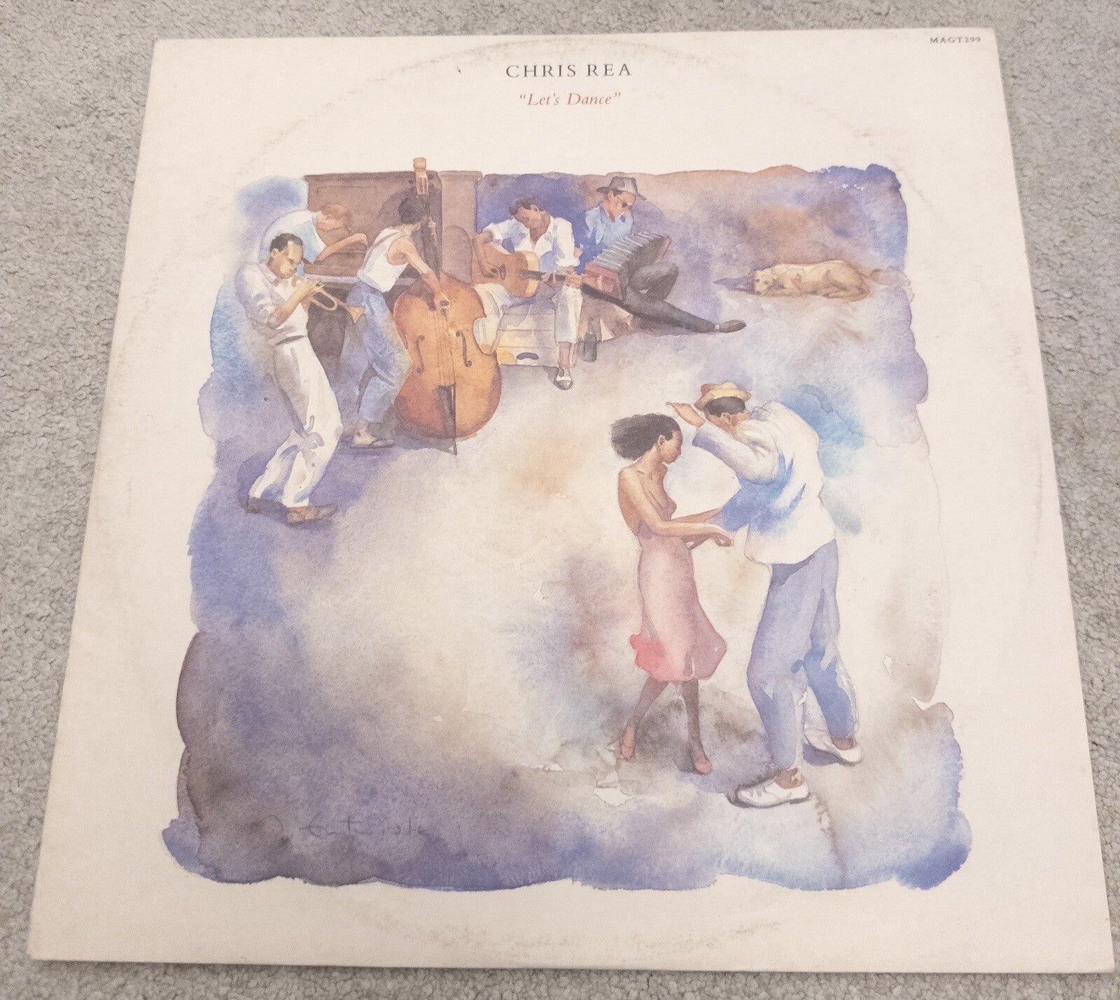 CHRIS REA- Lets Dance Vinyl LP 1987