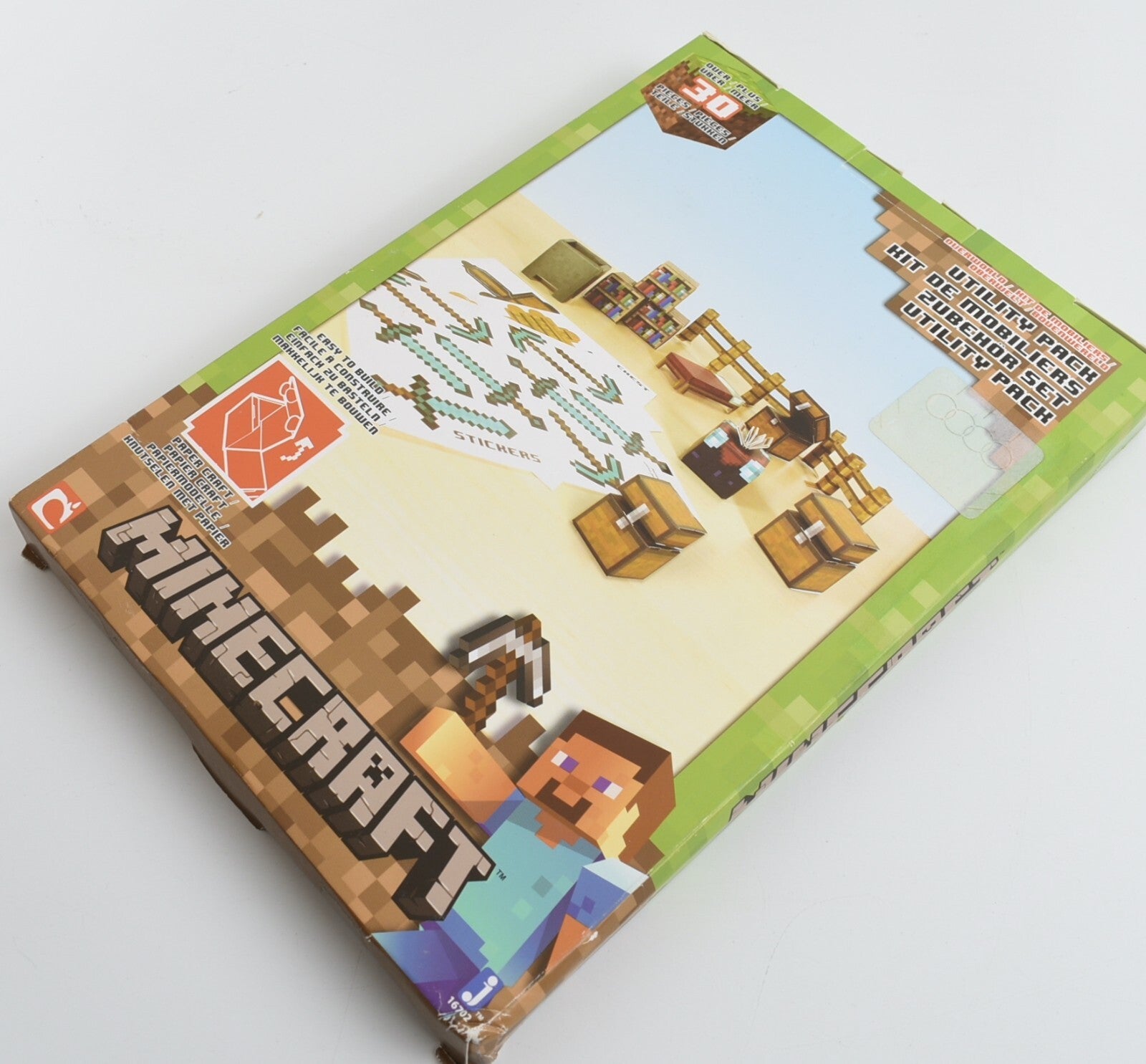 Minecraft Overworld UTILITY PACK - Easy To Build Paper Craft Pack (30+ Pieces)
