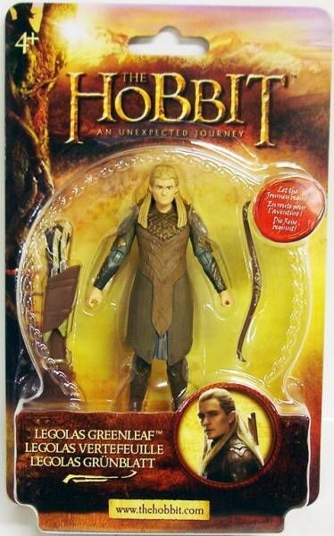 THE HOBBIT An Unexpected Journey Legolas Greenleaf Figure RARE