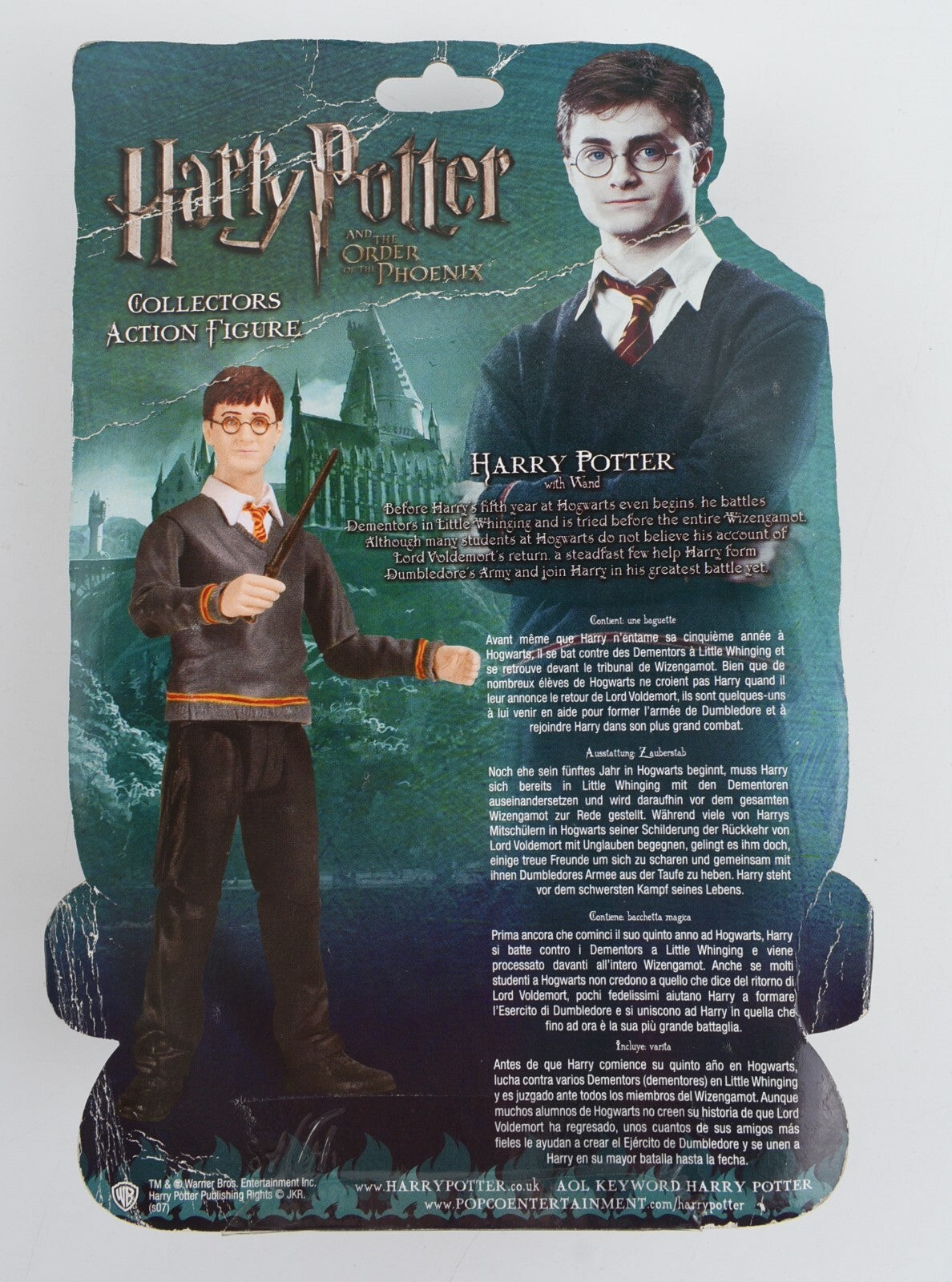 HARRY POTTER and the Order of the Phoenix - HARRY POTTER & WAND Action Figure