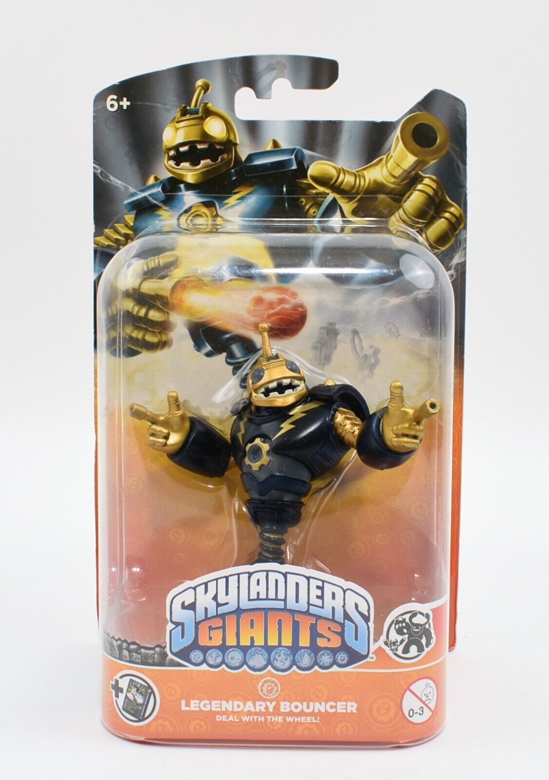Skylanders Giants - LEGENDARY BOUNCER Figure  **NEW - RARE**