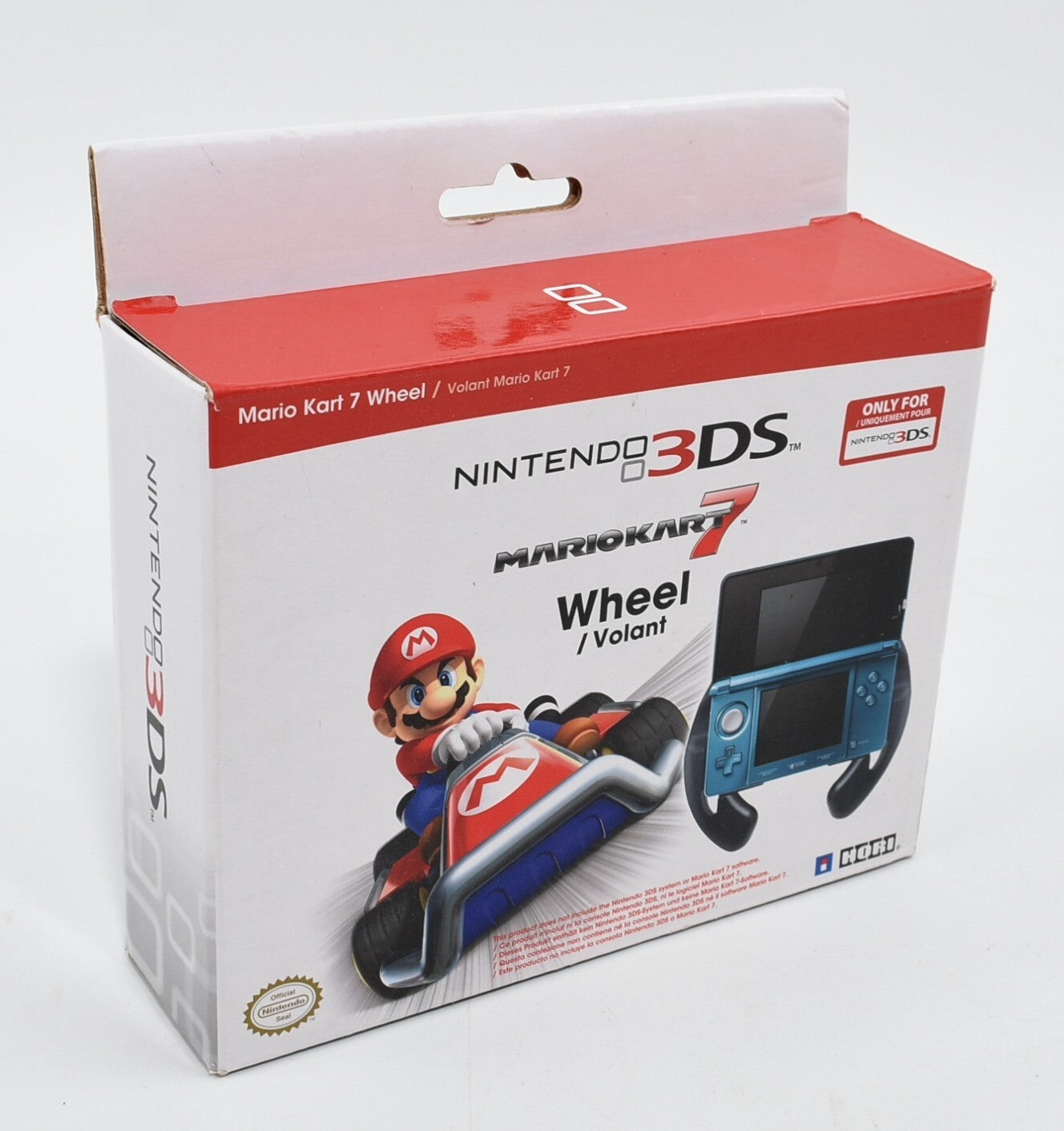 Nintendo 3DS MarioKart 7 Steering Wheel Volant Attachment, New