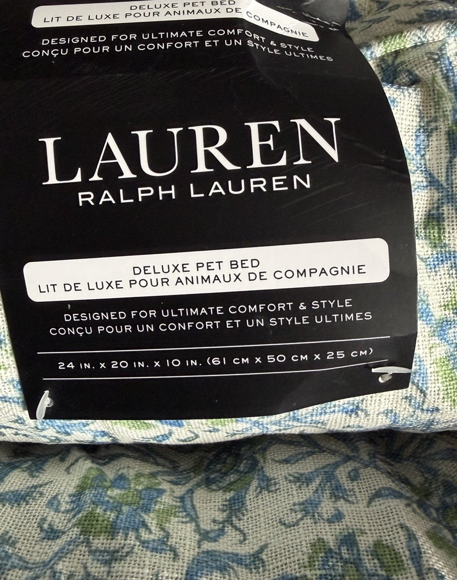 Lauren Ralph Lauren Multicolour Floral Cuddler Pet Bed 61x50cm