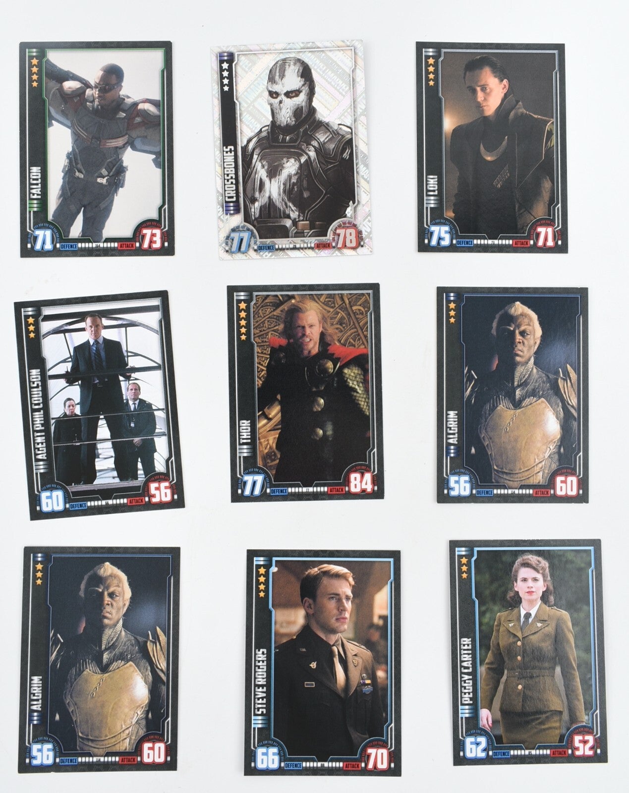 Topps Marvel Hero Attax - Trading Cards Bundle / Lot of 52 Cards