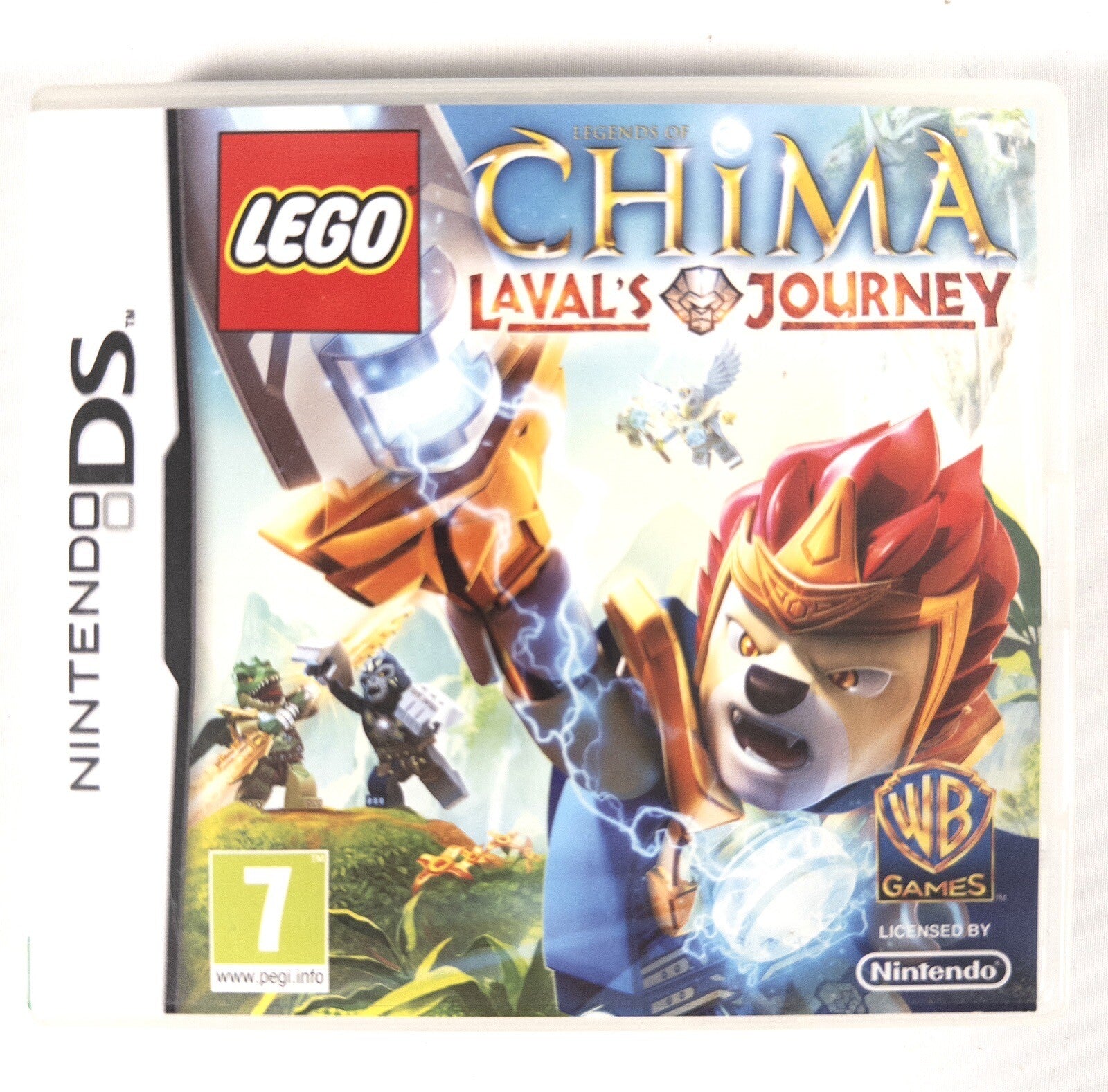 NINTENDO DS- LEGO- LEGENDS OF CHIMA Laval's Journey Game