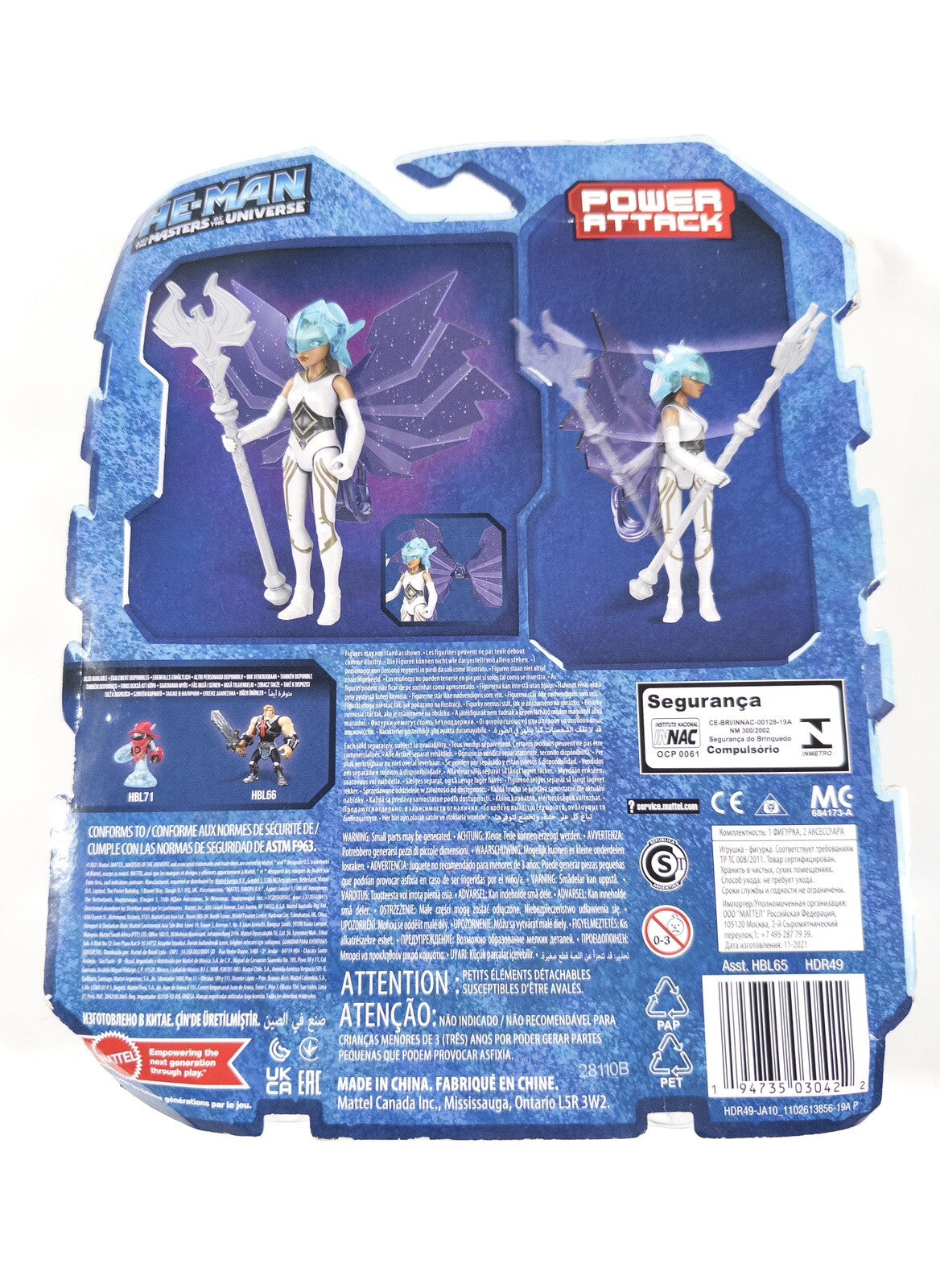 HE-MAN and The Masters of the Universe Action Figure set Sorceress