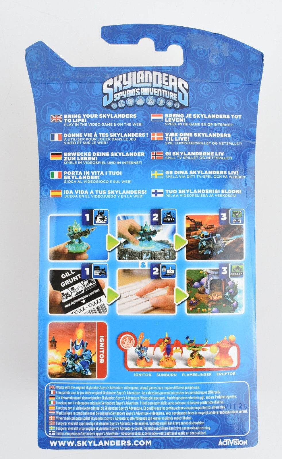 Skylanders Spyro's Adventure: IGNITOR Figure, Activision (2011)