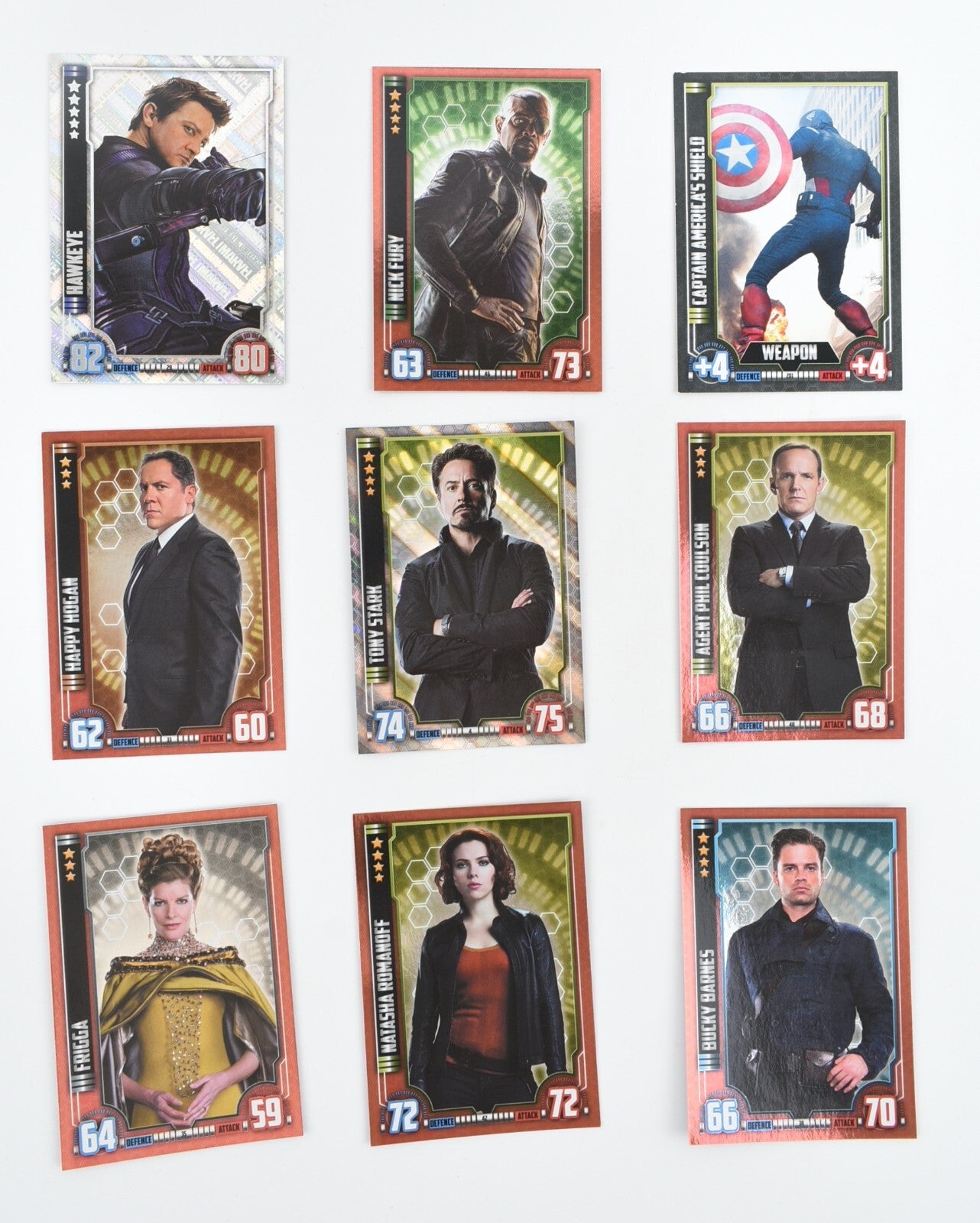 Topps Marvel Hero Attax - Trading Cards Bundle / Lot of 52 Cards