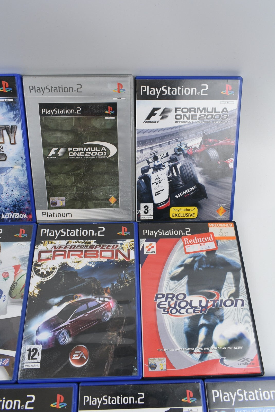 PLAYSTATION 2 PS2 Games JOB LOT/BUNDLE ~ 18 Games Total