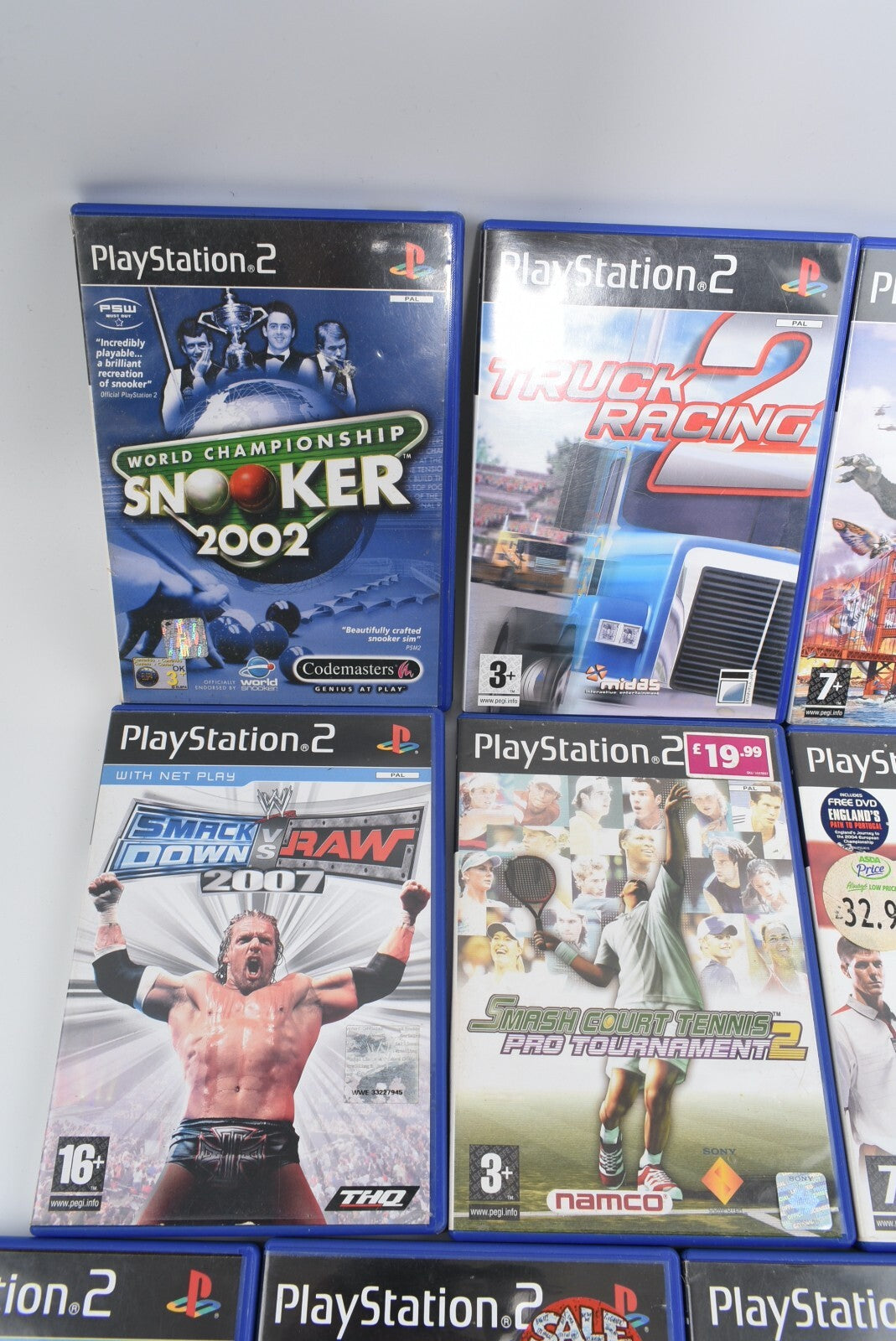 PLAYSTATION 2 PS2 Games JOB LOT/BUNDLE -- 18 Games Total