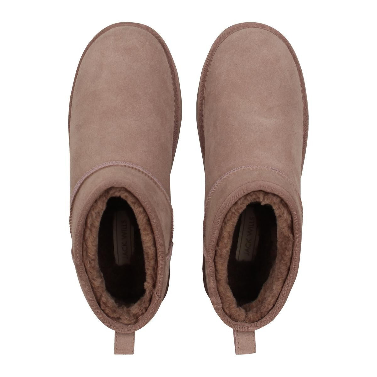 Jack Wills Low Snug Boots Antelope Beige Womens Size UK7  EU40