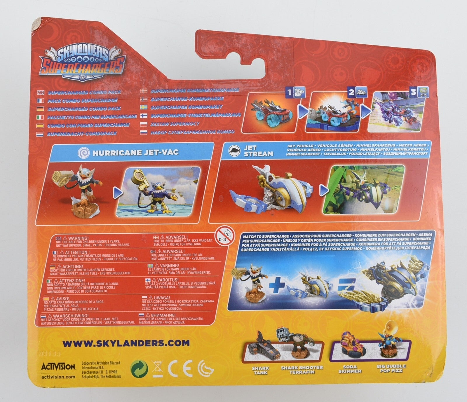 Skylanders Superchargers - SUPERCHARGED Combo Pack (Jet-Vac & Jet Stream)