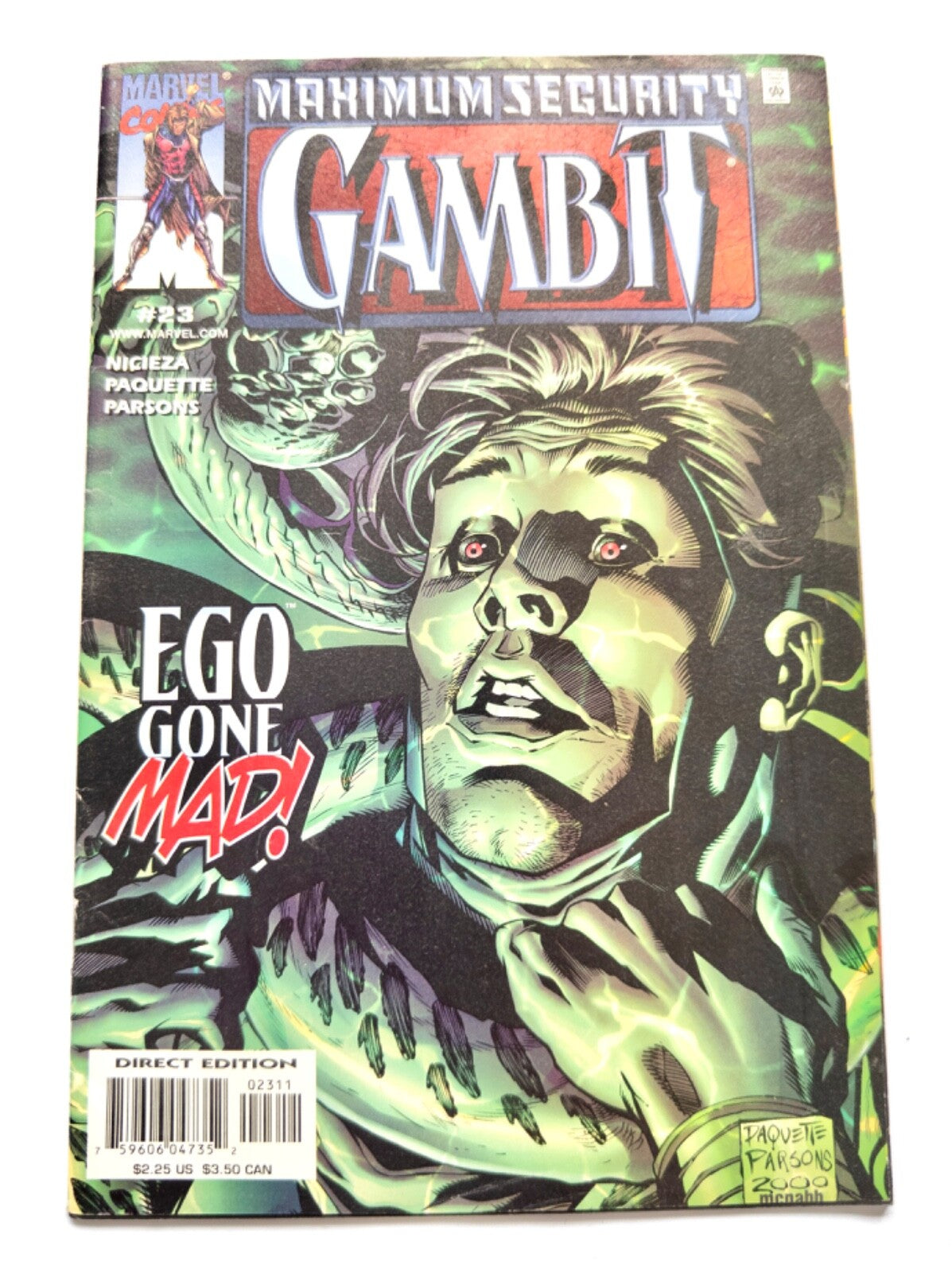GAMBIT Marvel Comic Series