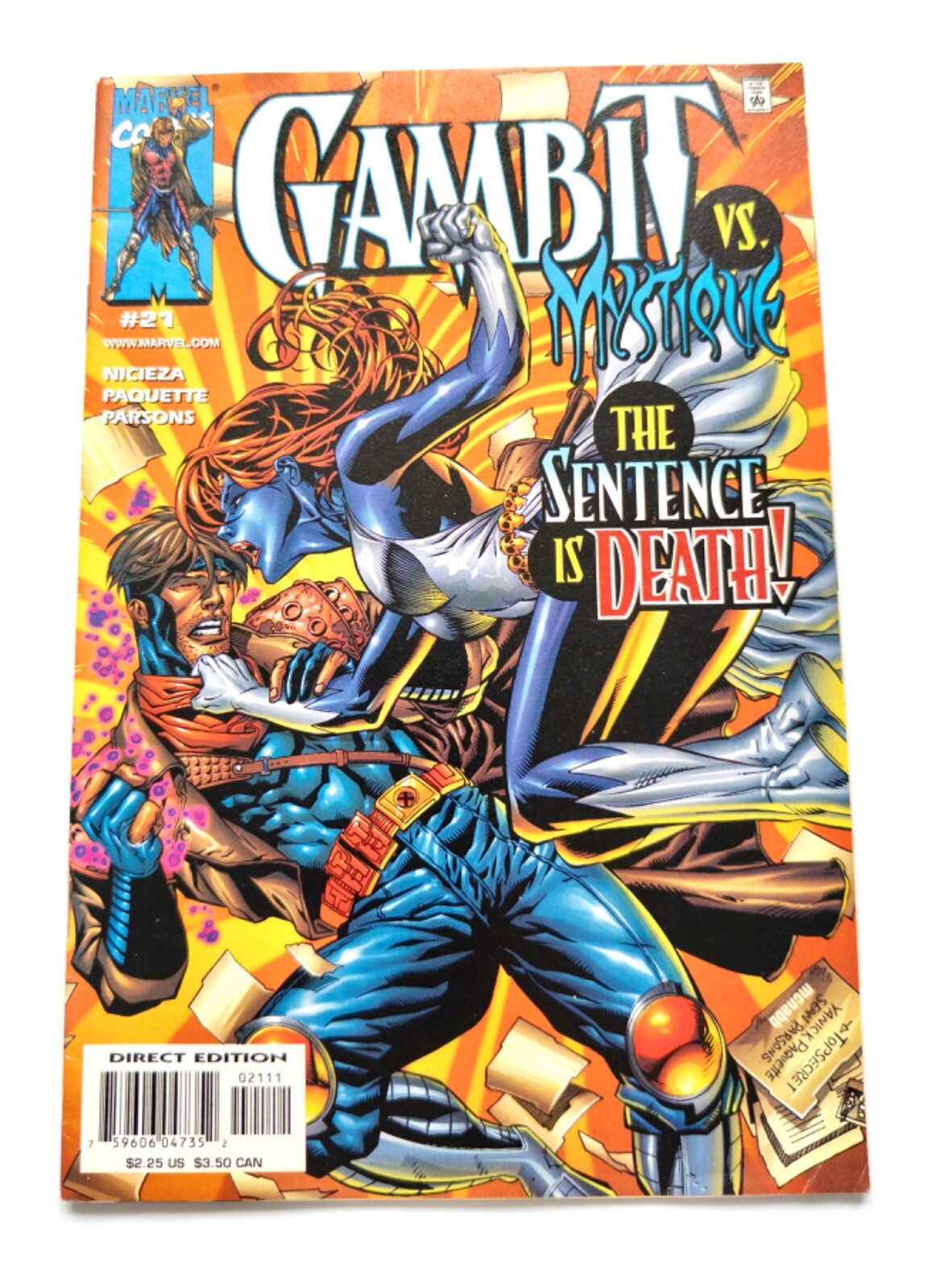 GAMBIT Marvel Comic Series