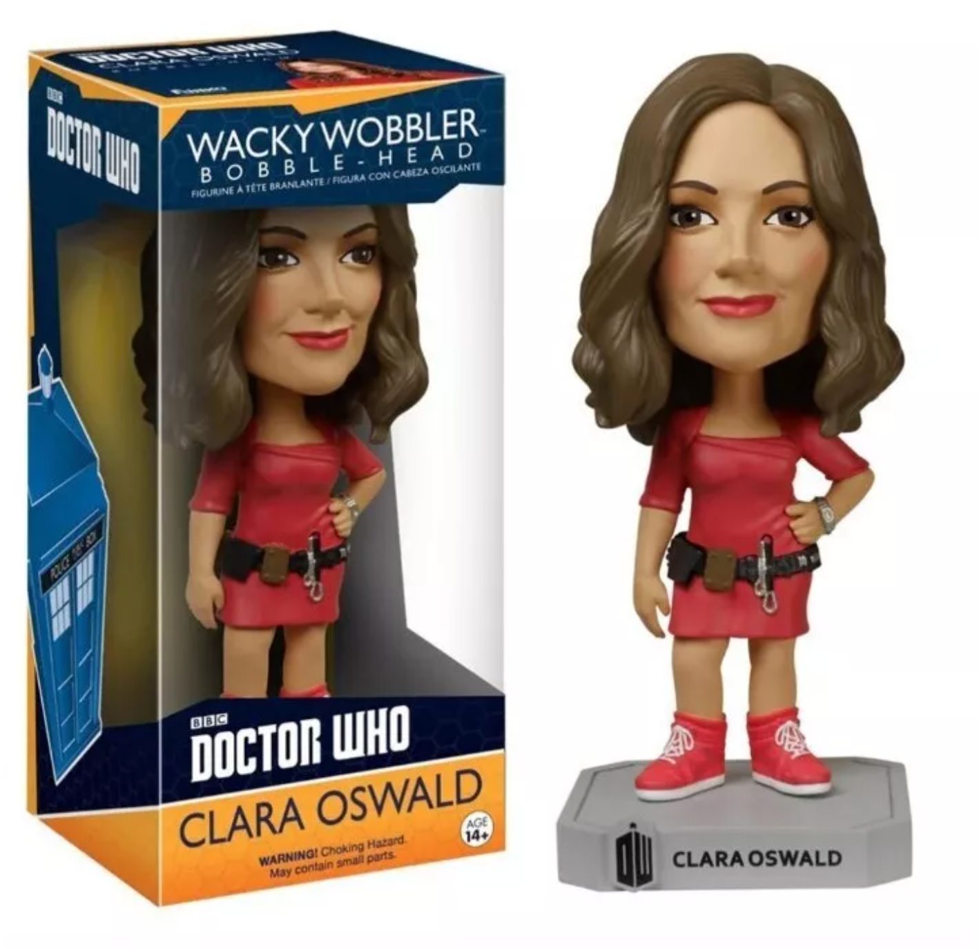 Funko Wacky Wobbler Bobble Head Figure: DOCTOR WHO - CLARA OSWALD