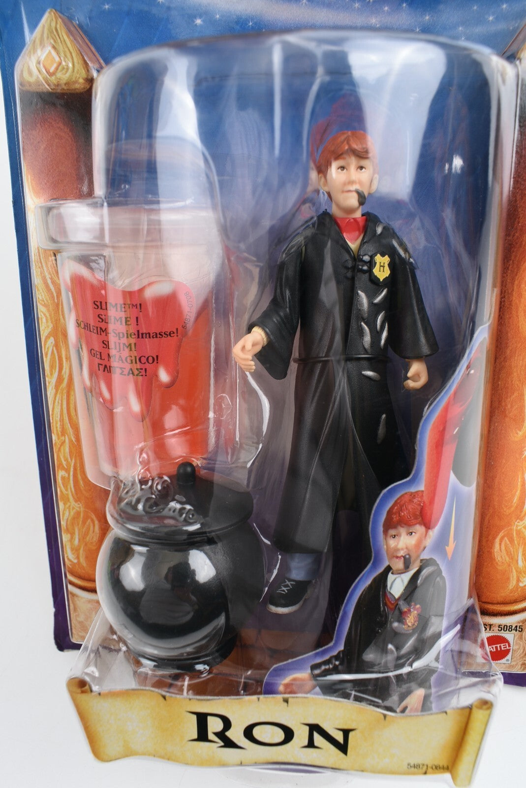 Harry Potter - RON WEASLEY Figure - Slime Chamber Series - Mattel (2001)