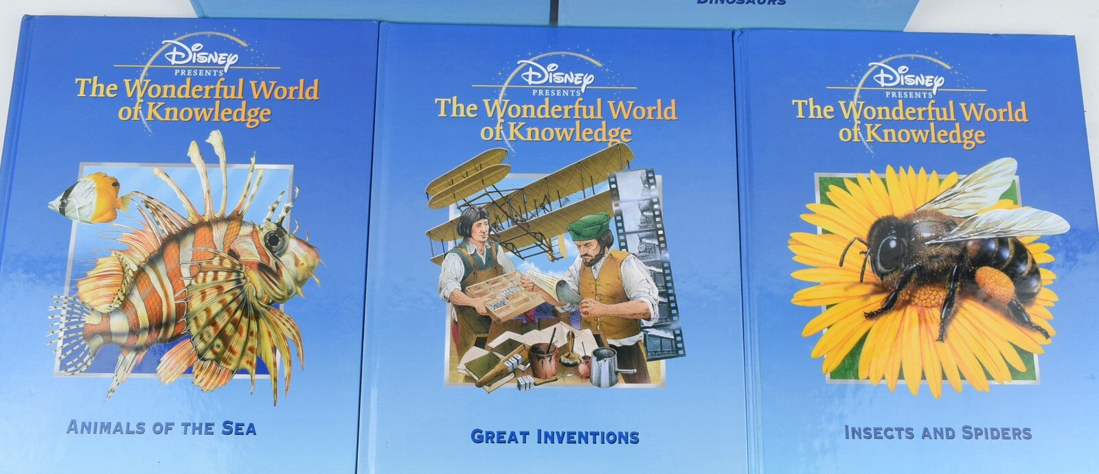 Disney presents THE WONDERFUL WORLD OF KNOWLEDGE - Set of 8 Books (1999)