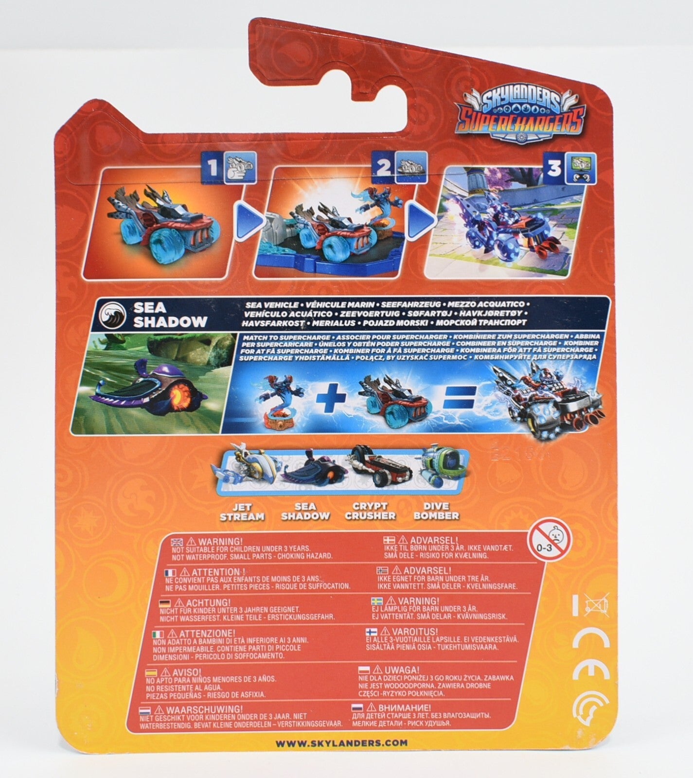 Skylanders Superchargers - SEA SHADOW Vehicle