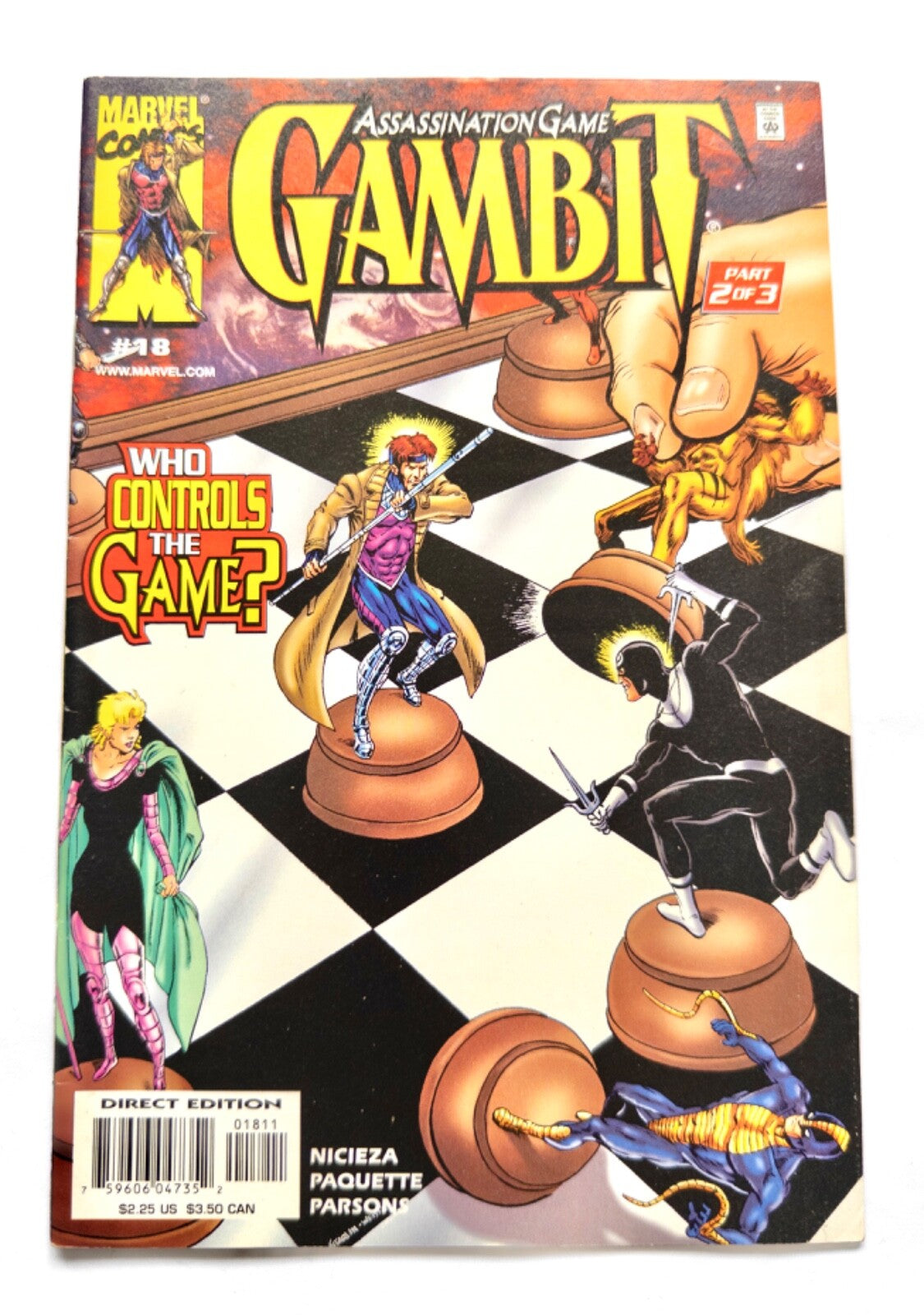 GAMBIT Marvel Comic Series