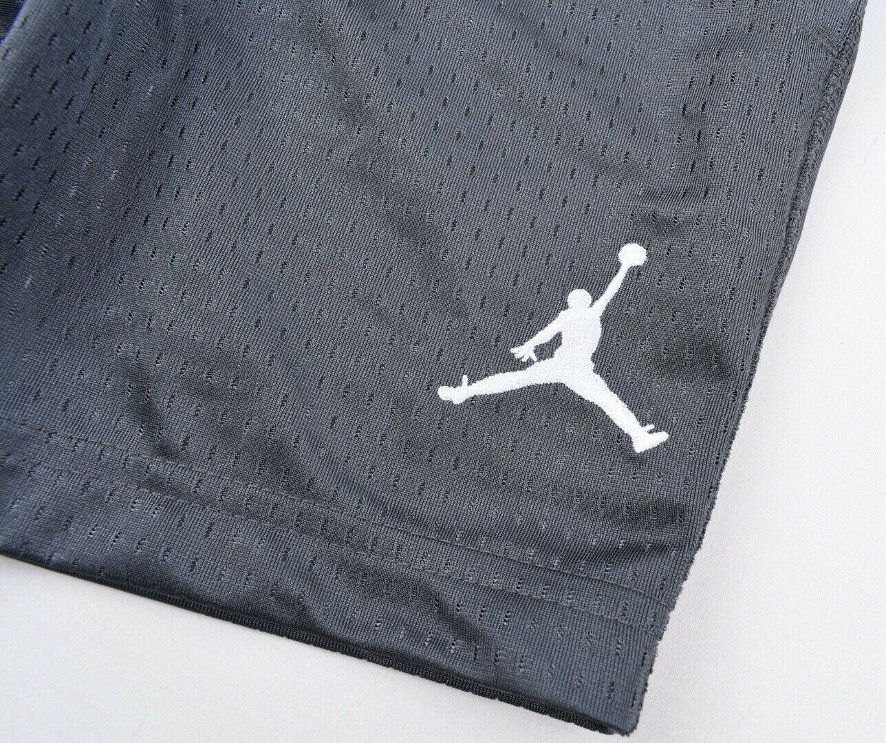 NIKE JORDAN Boys' Basketball Style Shorts, Dark Grey, size 4 years