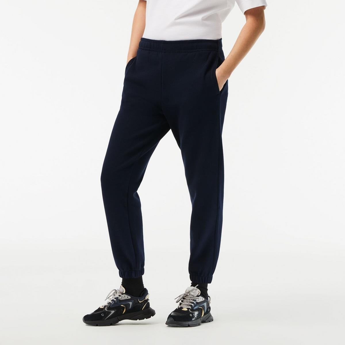 Womens Lacoste Pique Jogging Pants Size UK14