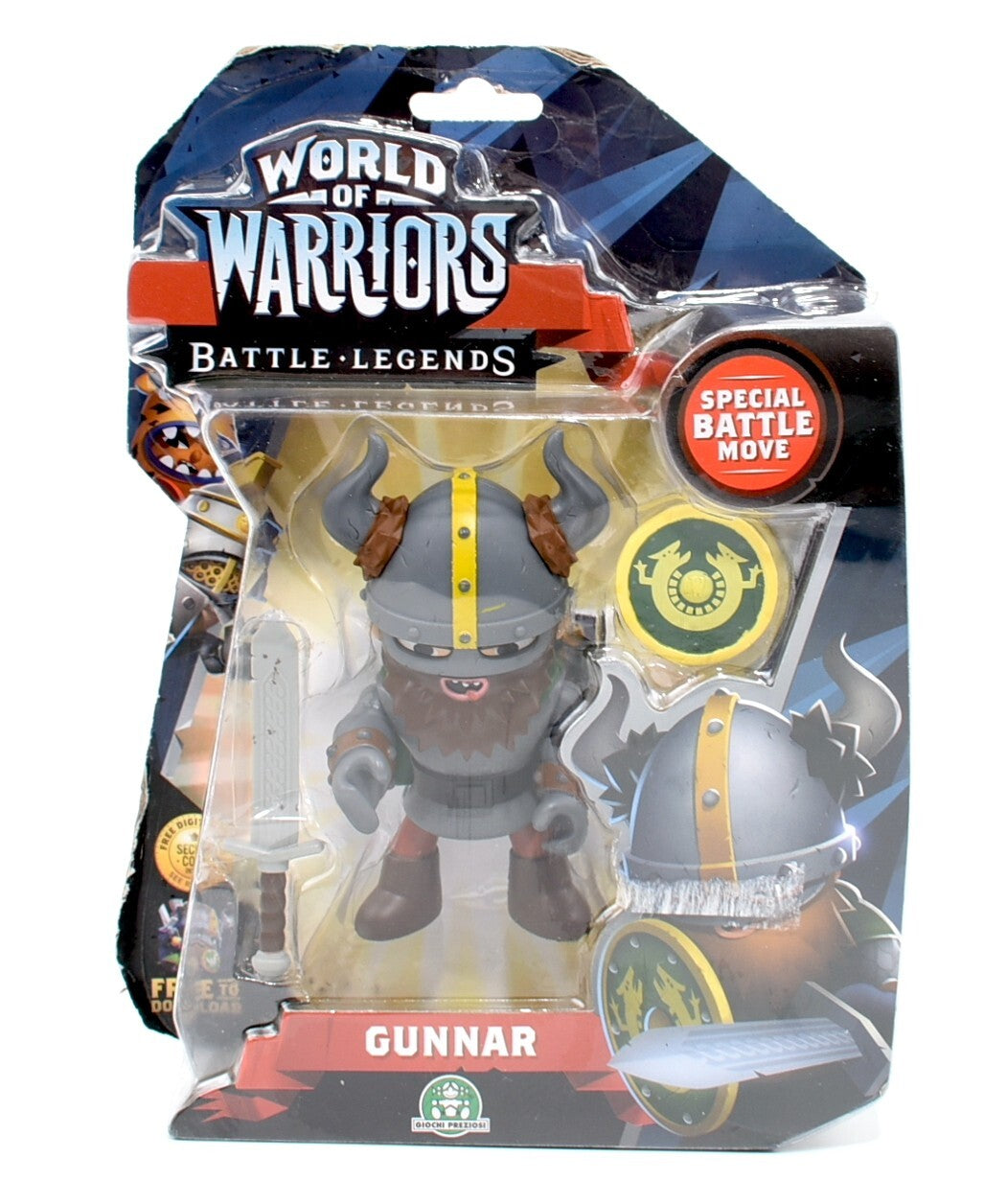 World of Warriors - Battle Legend - GUNNAR figure