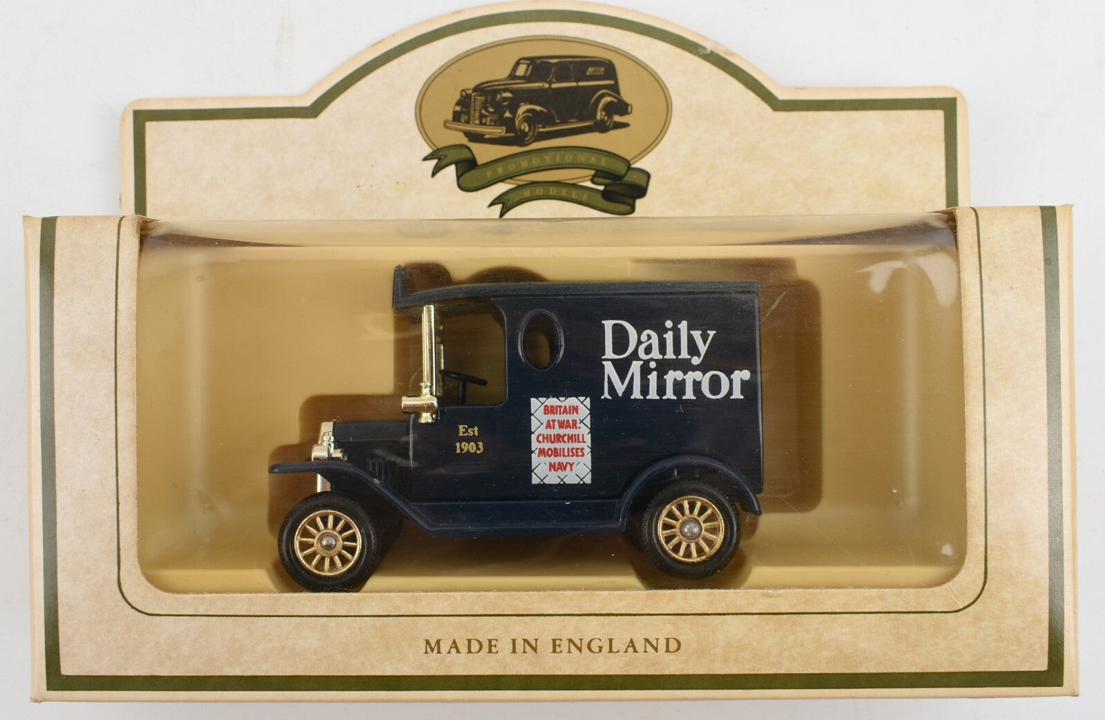LLEDO Promo Model 1920 Ford Model 'T' Van - DAILY MIRROR