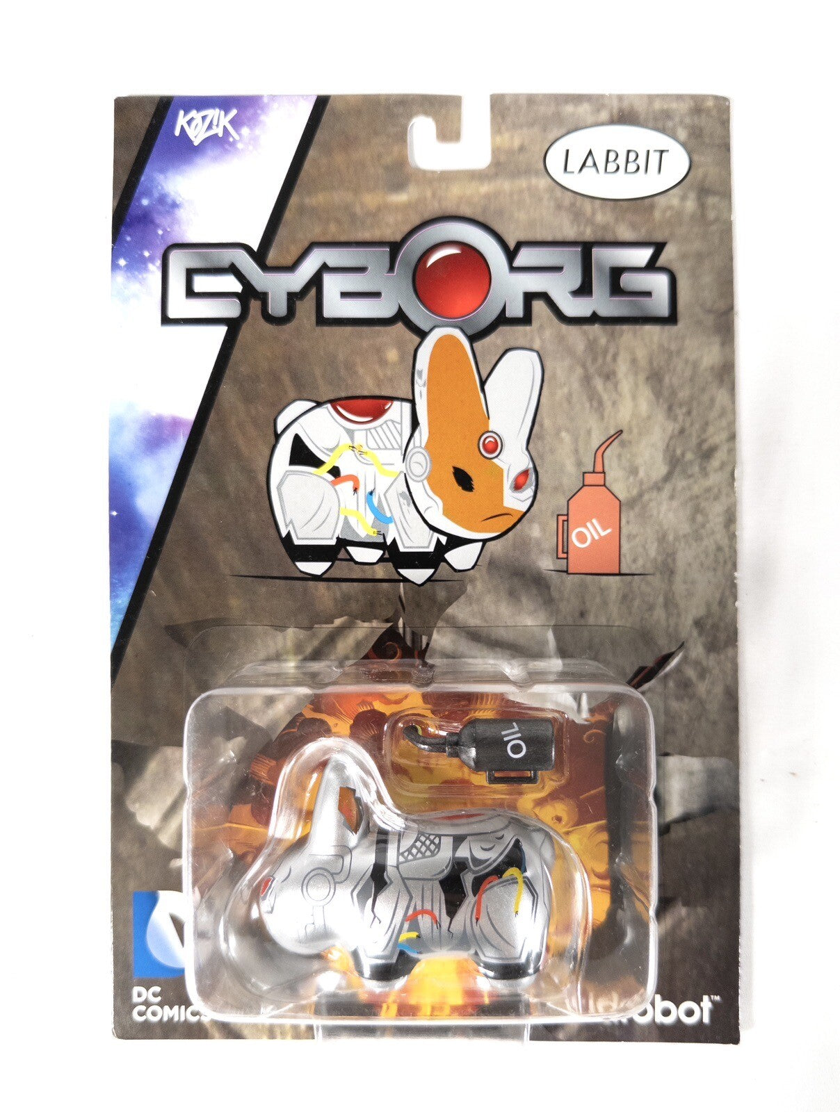 DC COMICS CYBORG LABBIT Kidrobot