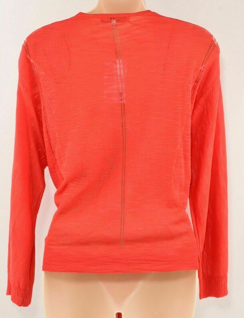 NEXT Women's Tie Front Kimono Cardigan, Tomato Red, size XS /size S