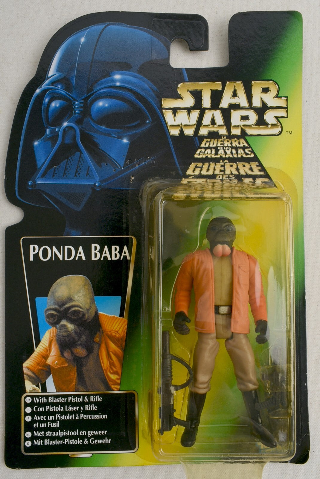 Star Wars The Power of the Force - PONDA BABA  Vintage Action Figure 1997