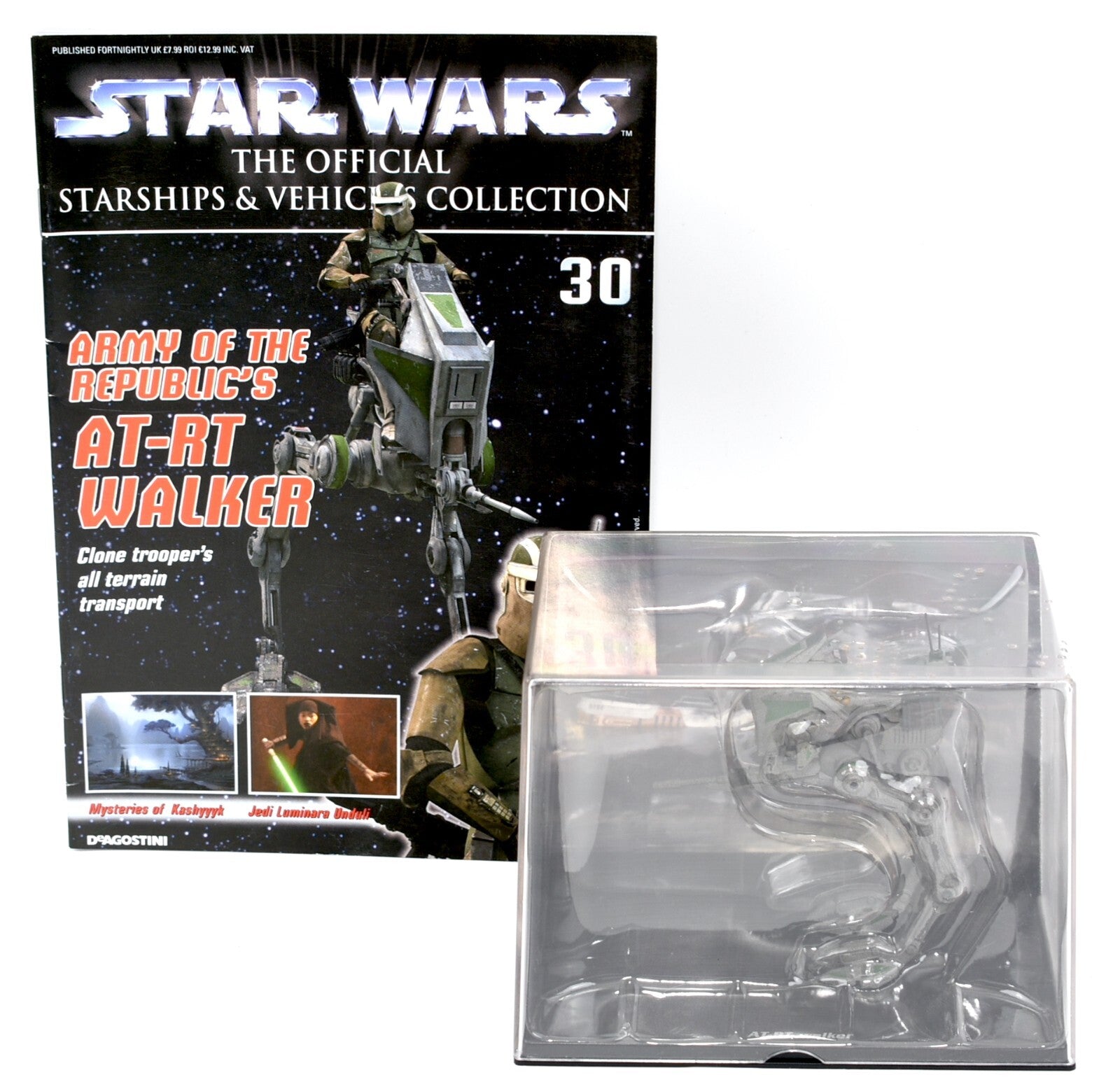 Star Wars - Army Of The Republic's AT-RT WALKER + #30 Magazine (DeAgostini)