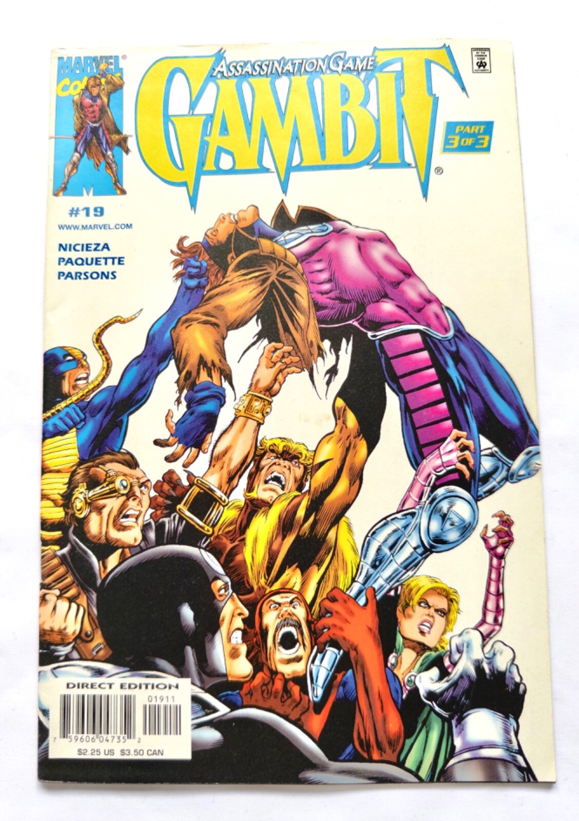 GAMBIT Marvel Comic Series