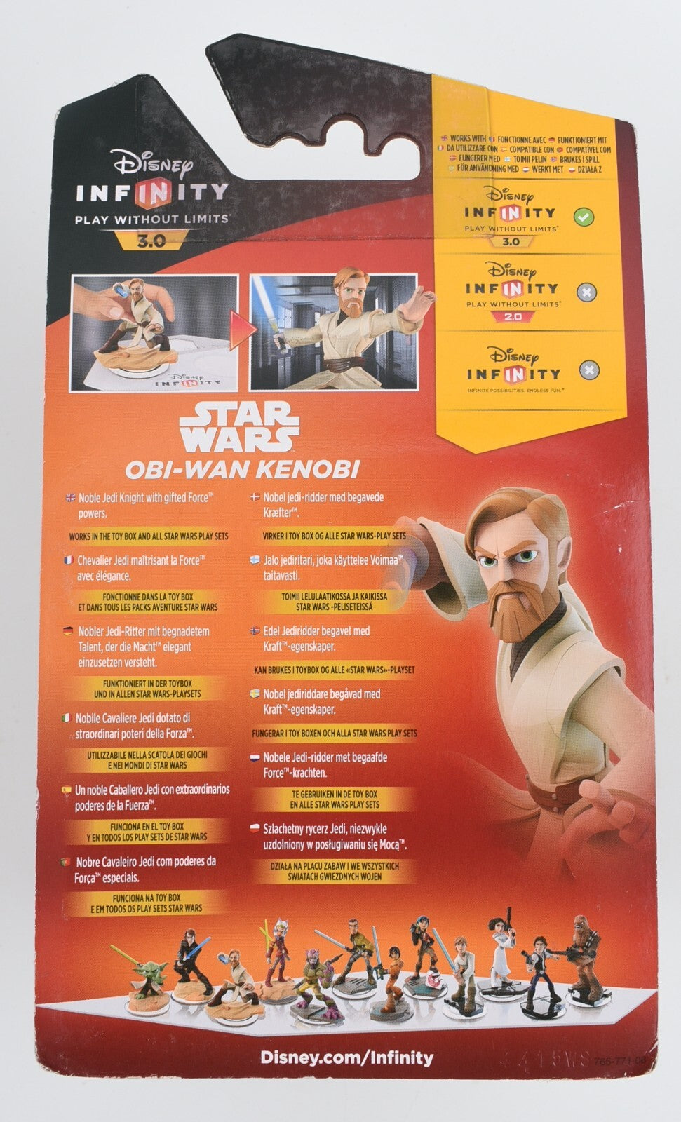 Disney Infinity 3.0 STAR WARS  Figure - OBI-WAN KENOBI (Light FX edition)