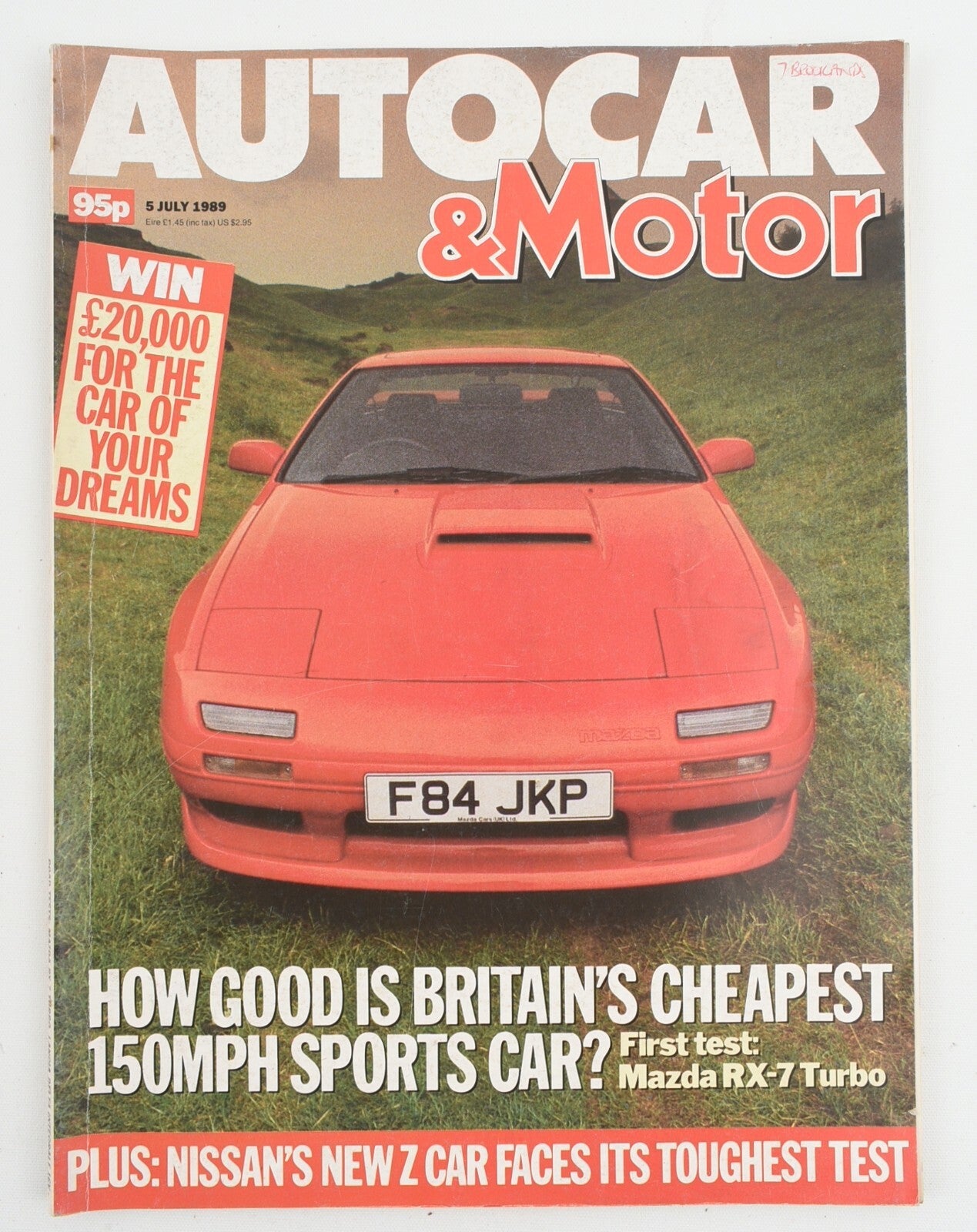 AUTOCAR & MOTOR MAGAZINE  - issue 5 July 1989