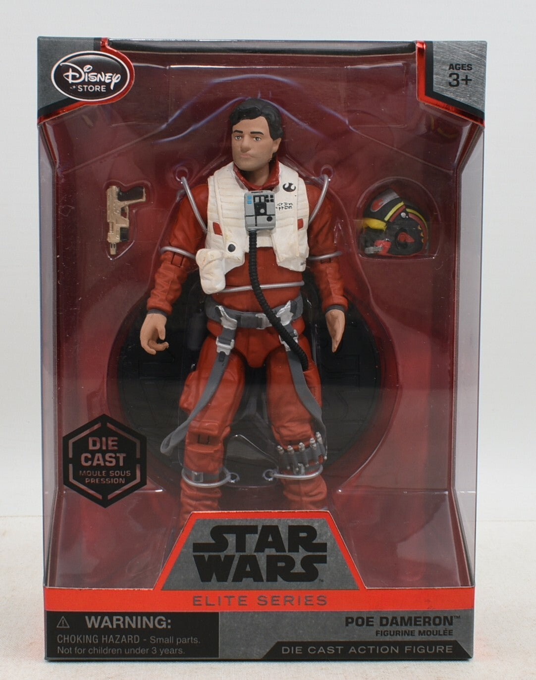 Disney Store - Star Wars Elite Series - 6" Die-Cast Figure POE DAMERON