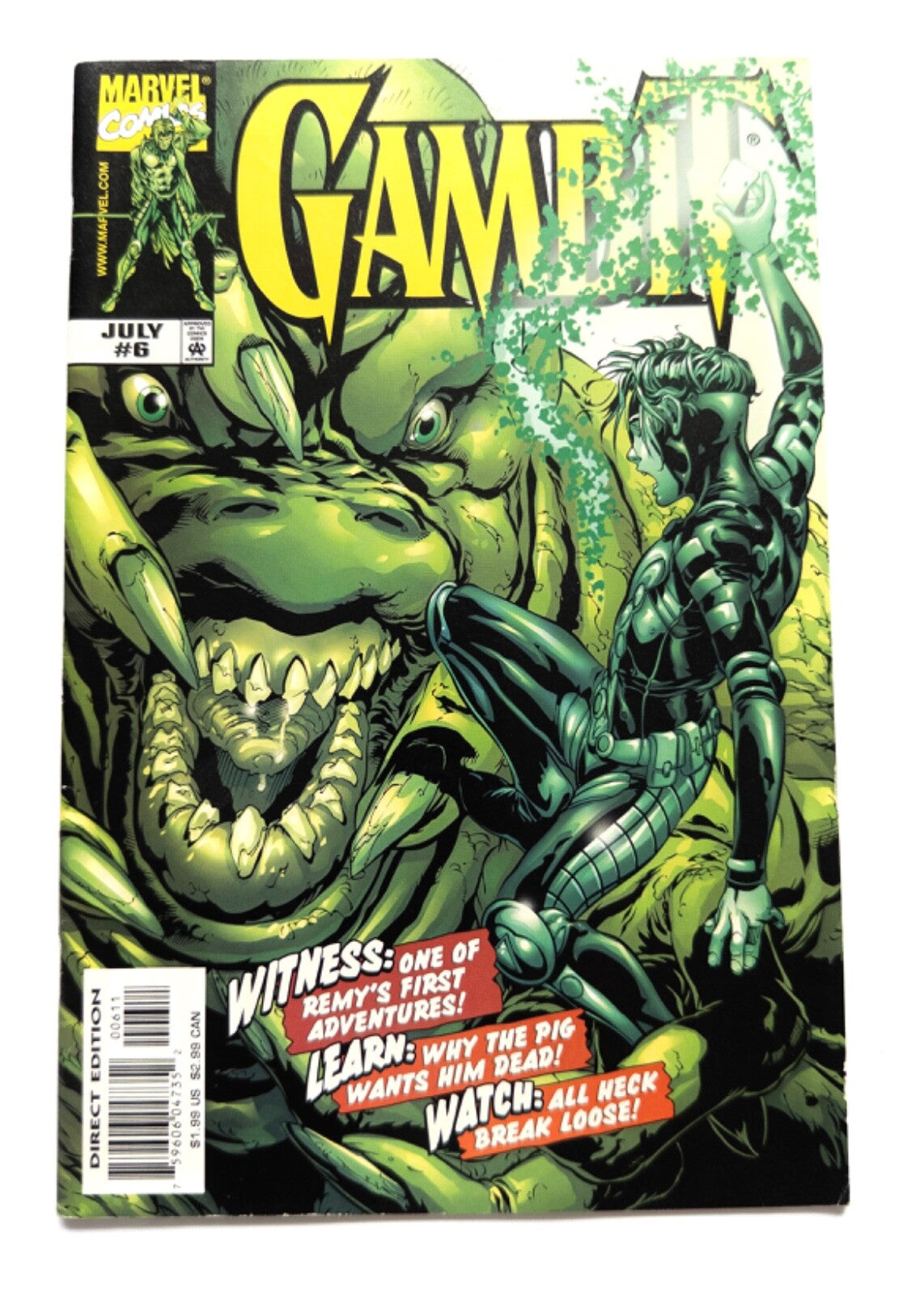 GAMBIT Marvel Comic Series