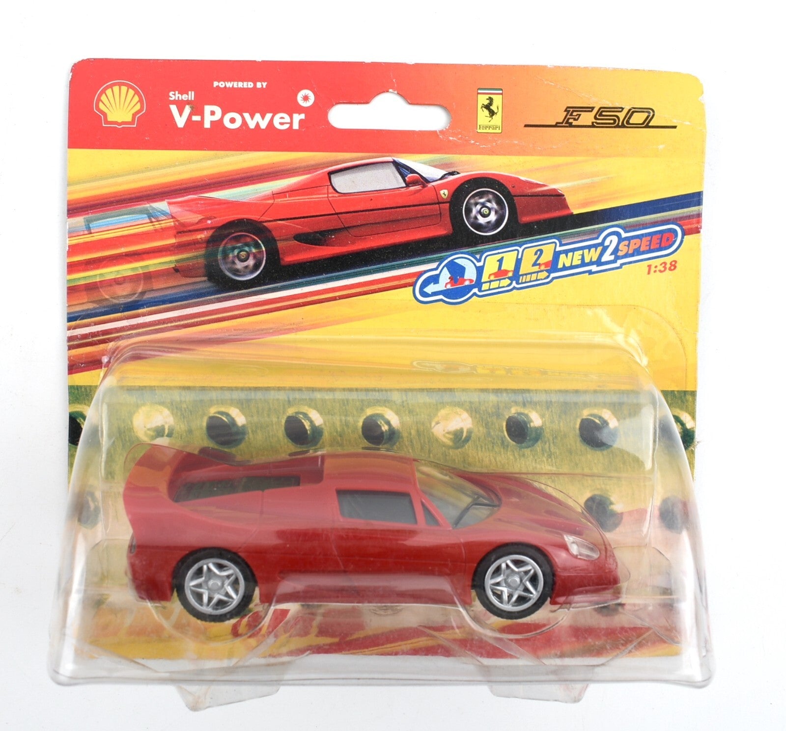 Shell V-Power Promotion Ferrari F50 - 1:38 Model Car, by Hot Wheels (2006)