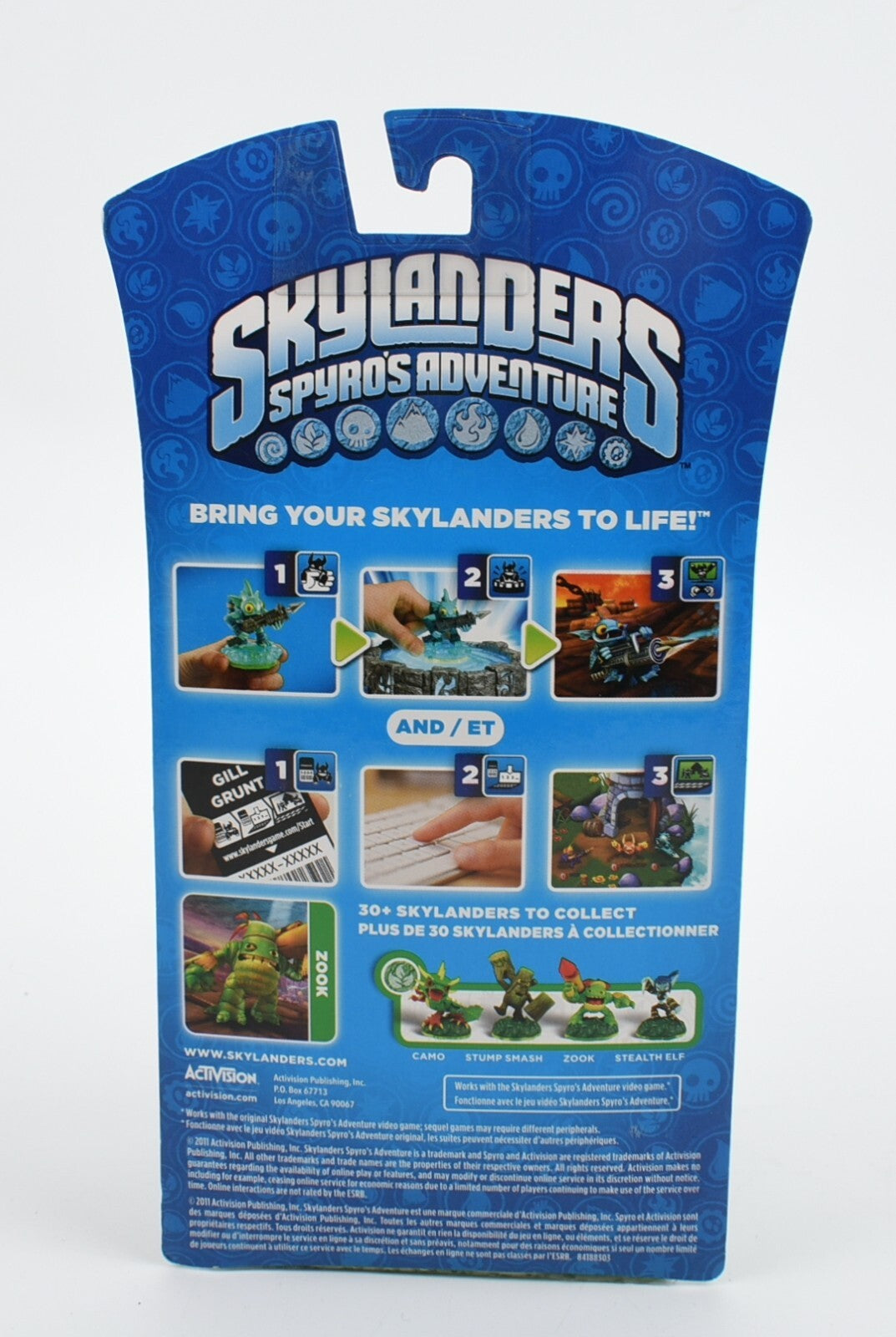 Skylanders Spyro's Adventure: ZOOK Figure, Activision (2011) *see description*