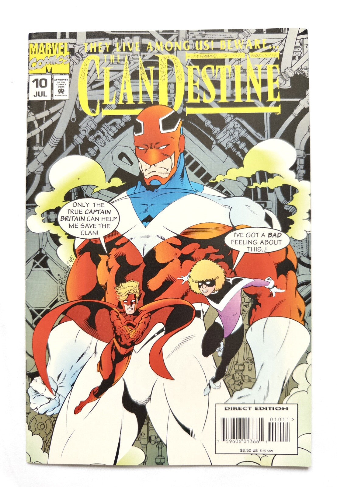 THE CLAN DESTINE Marvel Comic