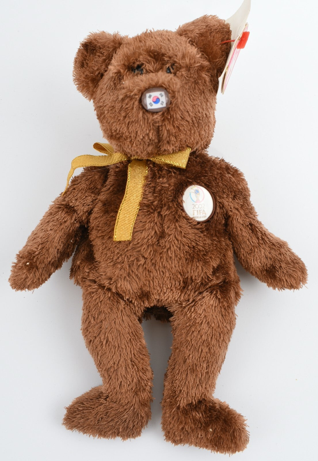 Ty Beanie Baby CHAMPION  Bear - Republic Of Ireland FIFA World Cup 2002