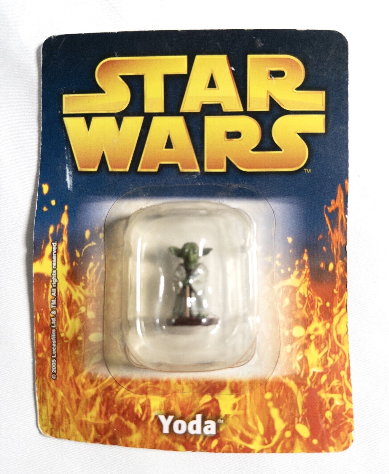 STAR WARS Hand-Painted Collectable Figurine YODA *box slightly worn* RARE