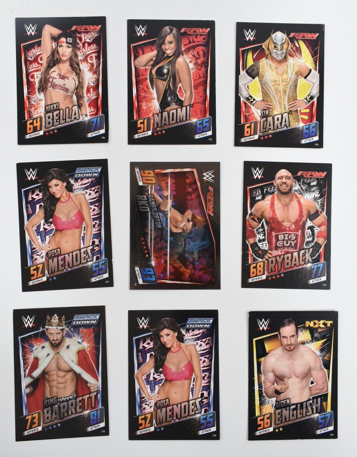 Topps Slam Attax Then Now Forever  - Trading Cards Bundle, Lot of 87 Cards