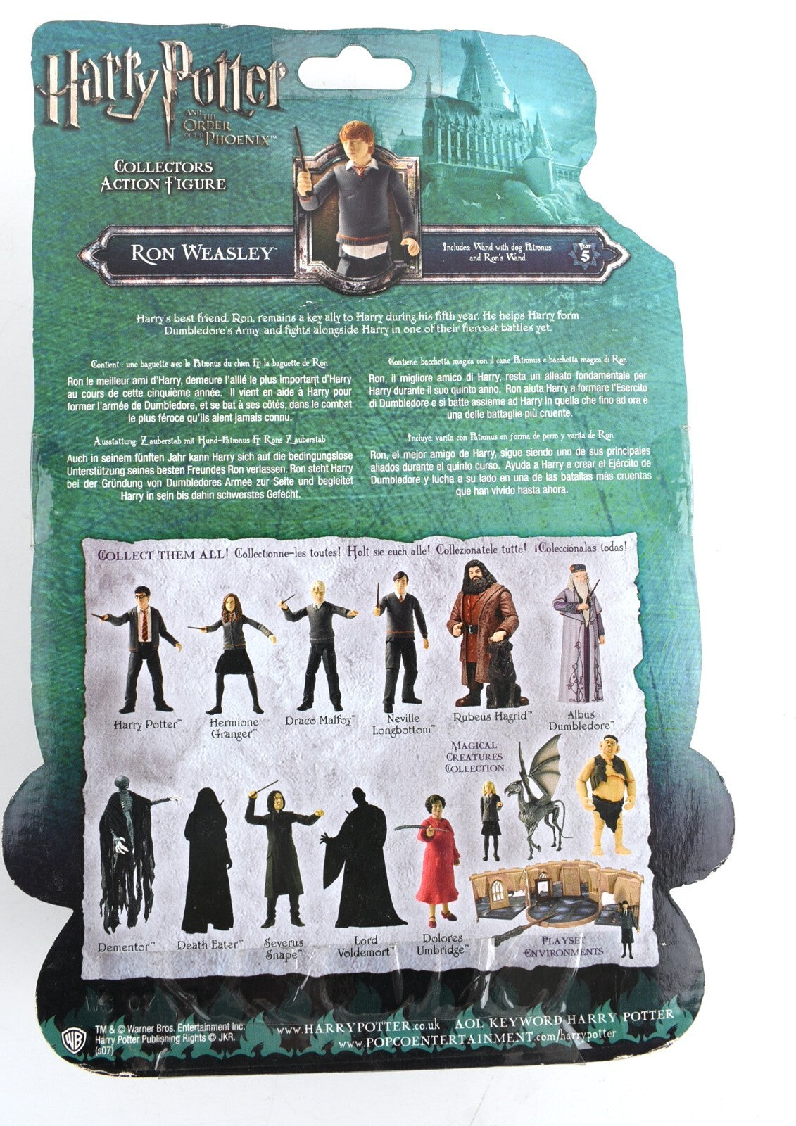 HARRY POTTER and the Order of the Phoenix - RON WEASLEY Collector's Figure