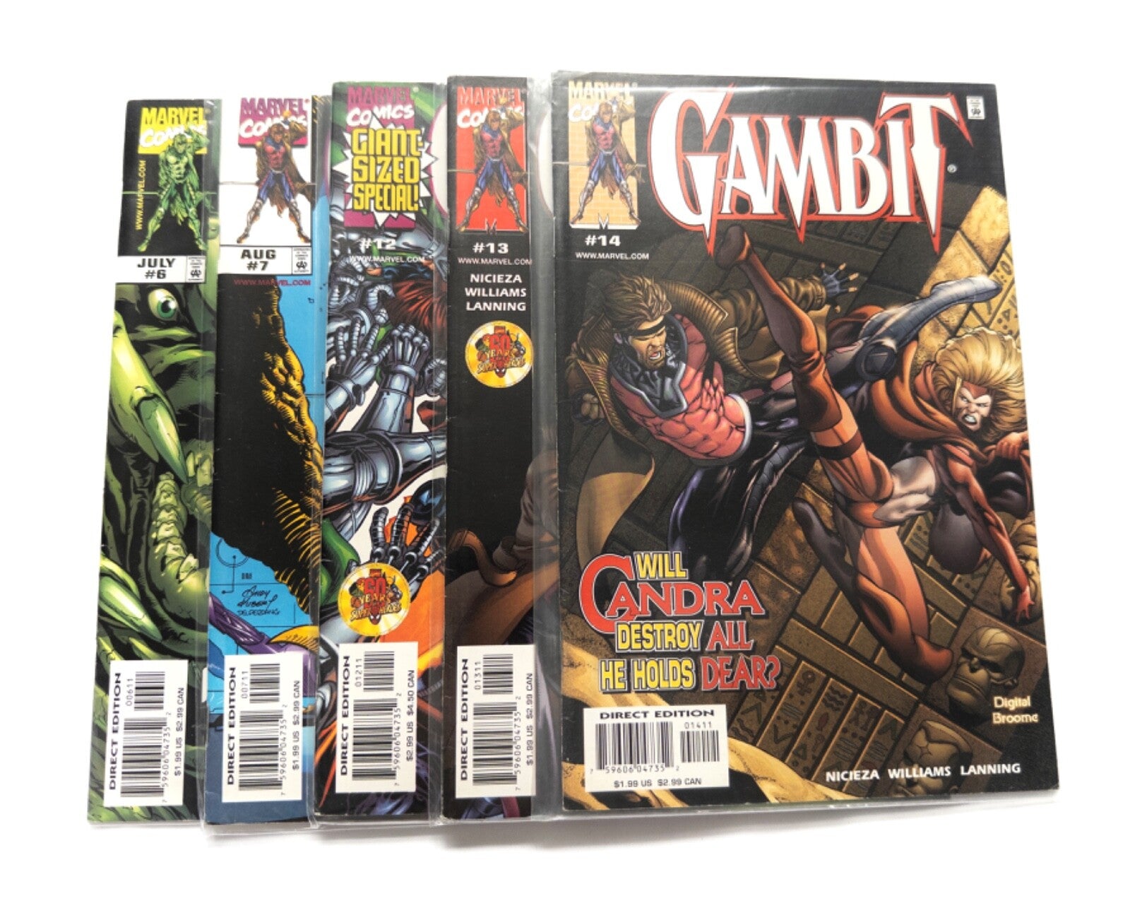 GAMBIT Marvel Comic Series