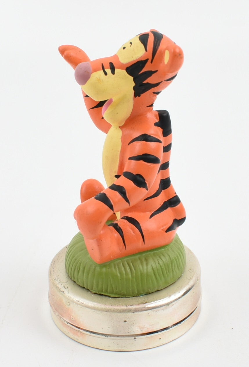 Disney Winnie The Pooh - TIGER - Hand Painted /Silver Plated Base, Collectable