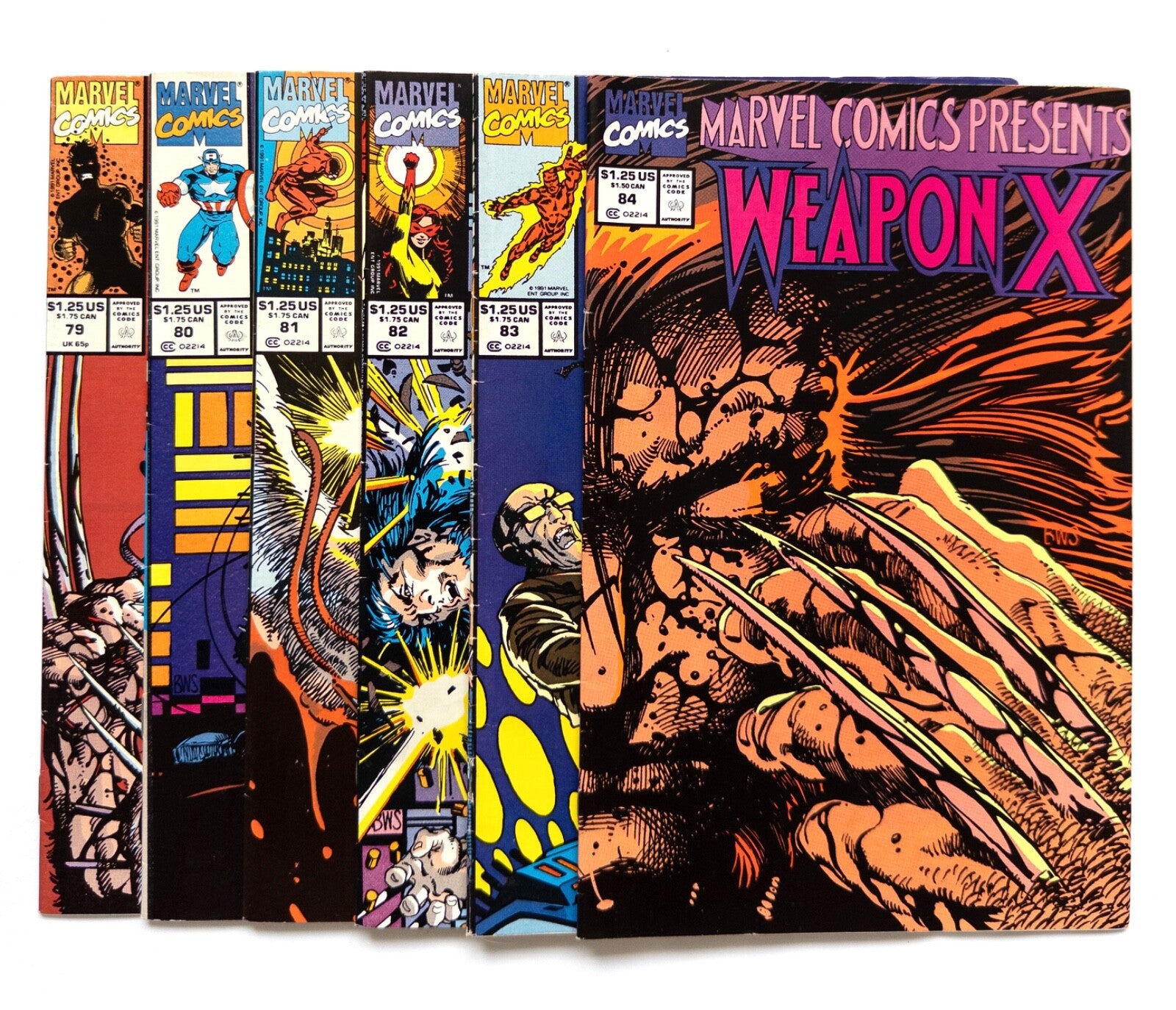 Marvel Comics Weapon X Issues 79-84