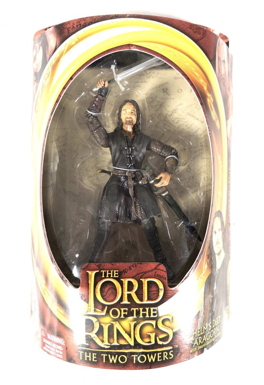 THE LORD OF THE RINGS HELM'S DEEP ARAGORN Figure